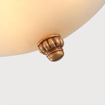 Deltana Resin Recessed Ceiling Light | Pineapple Motif | Copper