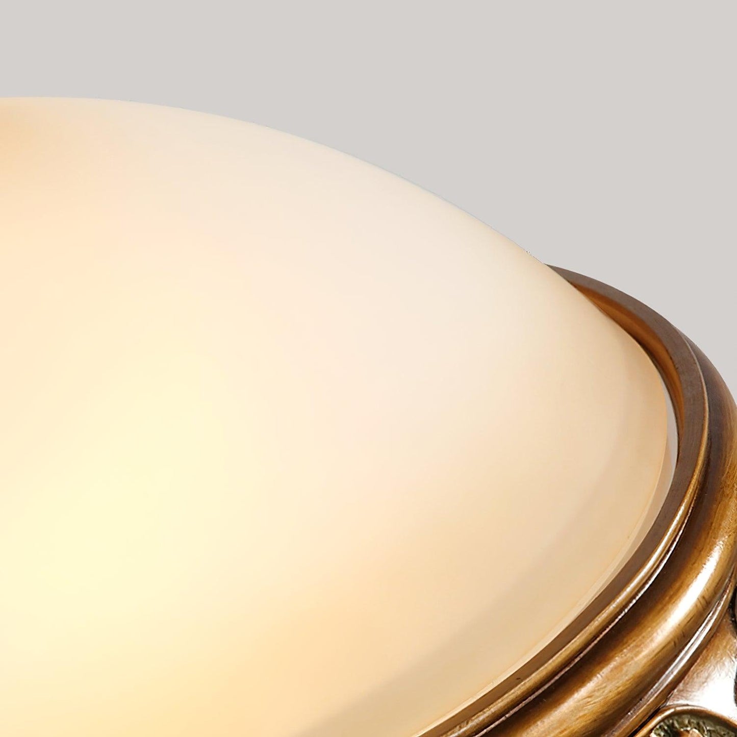 Deltana Resin Recessed Ceiling Light | Pineapple Motif | Copper