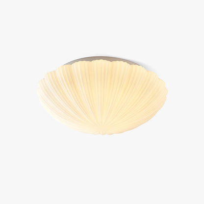 Seashell Ceiling Lamp | Integrated LED | White | 25cm/35cm Diameter