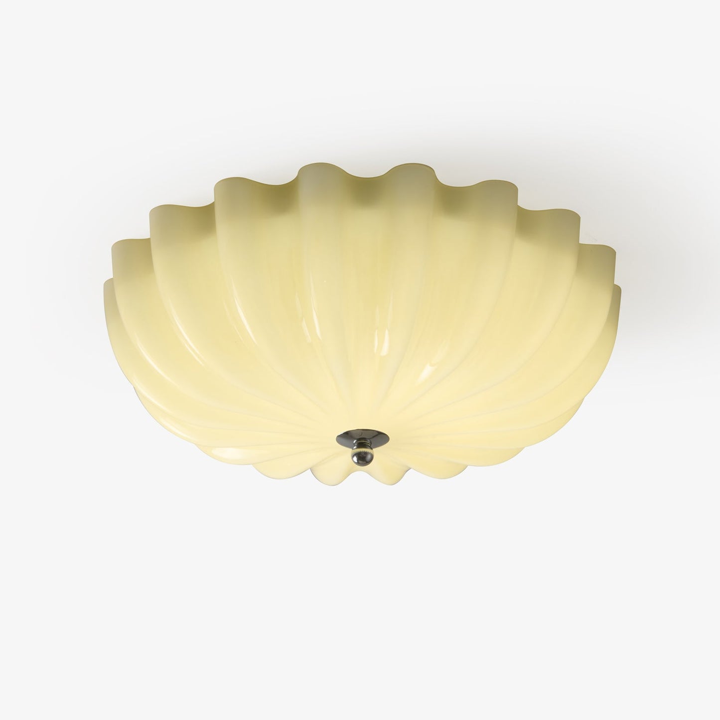 Dewdrop Ceiling Light | Metal, Wood, Glass | Gold, Walnut