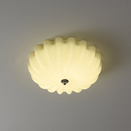 Dewdrop Ceiling Light | Metal, Wood, Glass | Gold, Walnut
