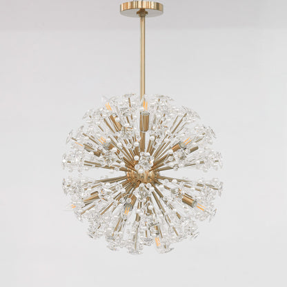 Dickinson Chandelier | Brass Frame | 13/17/21 Lights