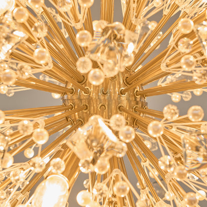 Dickinson Chandelier | Brass Frame | 13/17/21 Lights