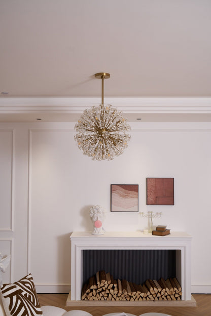 Dickinson Chandelier | Brass Frame | 13/17/21 Lights