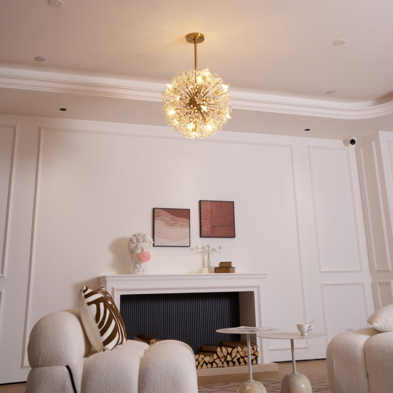 Dickinson Chandelier | Brass Frame | 13/17/21 Lights