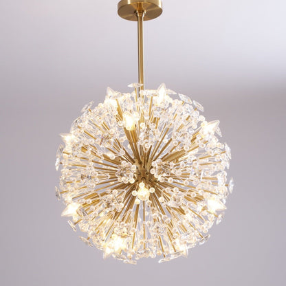 Dickinson Chandelier | Brass Frame | 13/17/21 Lights