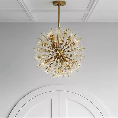 Dickinson Chandelier | Brass Frame | 13/17/21 Lights