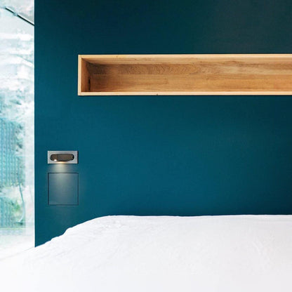 LED Bedside Reading Light | Adjustable Head | Bronze, Matt Nickel, Chrome