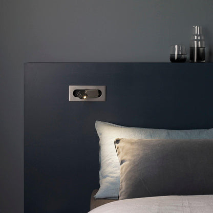 LED Bedside Reading Light | Adjustable Head | Bronze, Matt Nickel, Chrome