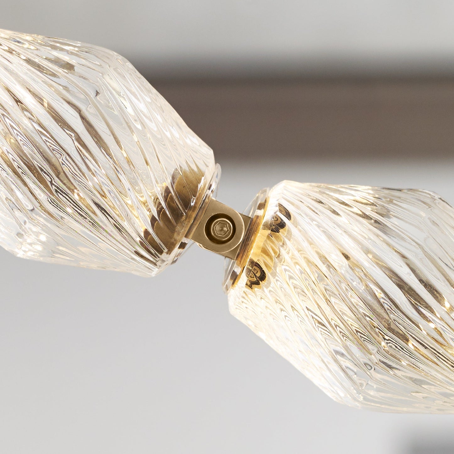 Dolce Chandelier | Solid Glass & Aluminum | Customizable Sizes & Colors