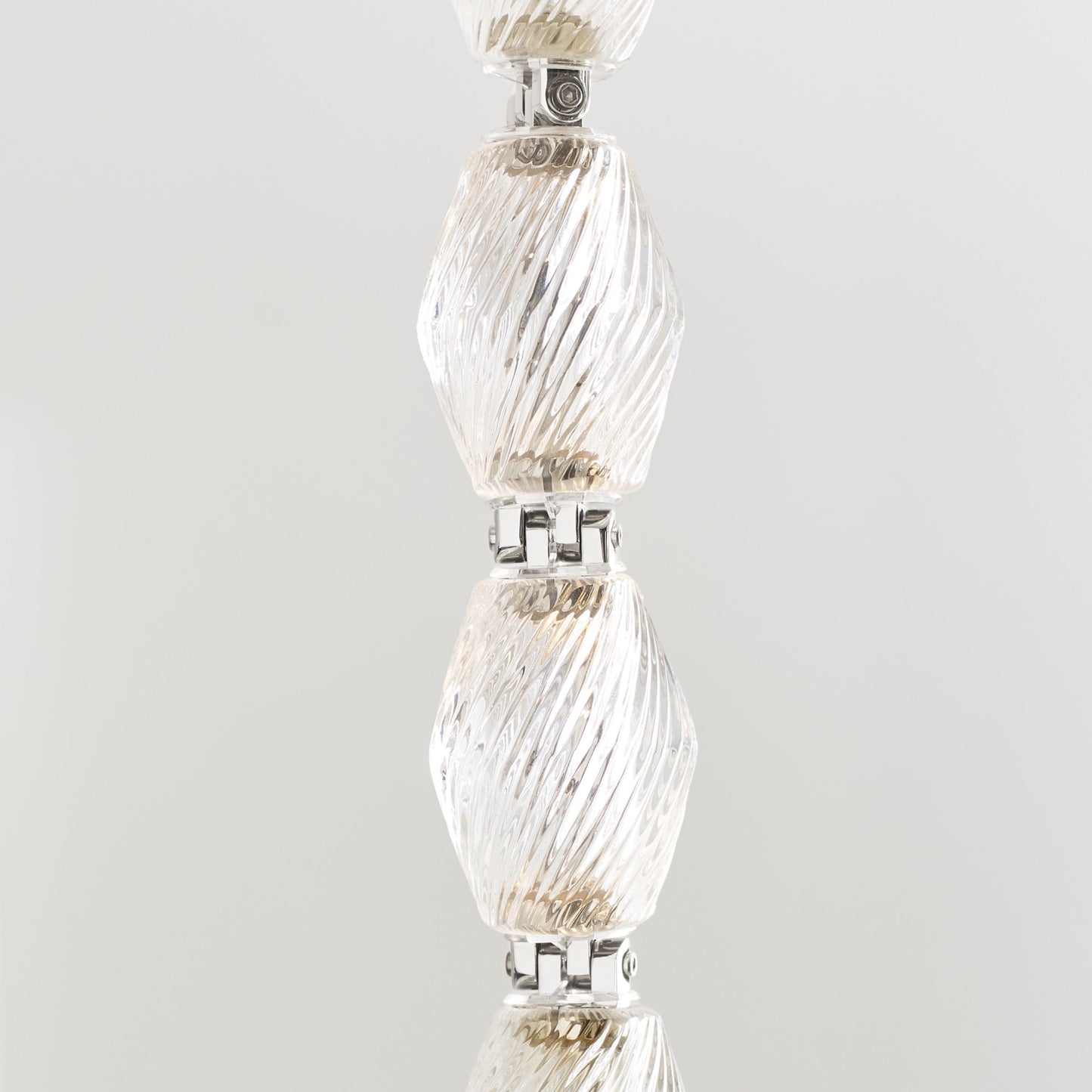 Dolce Chandelier | Solid Glass & Aluminum | Customizable Sizes & Colors