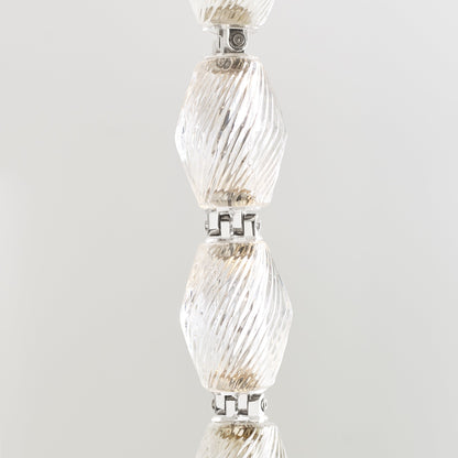 Dolce Chandelier | Solid Glass & Aluminum | Customizable Sizes & Colors