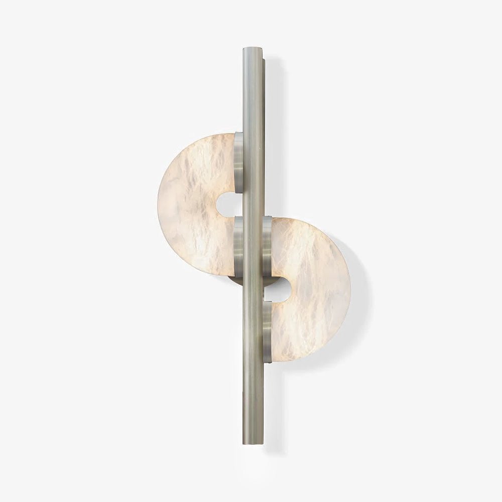 Dolly Alabaster Wall Lamp | Metal & Alabaster | White