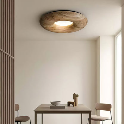 Donut Ceiling Light | Wood/Metal/Acrylic | Warm/Neutral/Cool Light