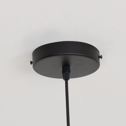 Doris Chandelier | Metal & Glass | Black & Gold Finish