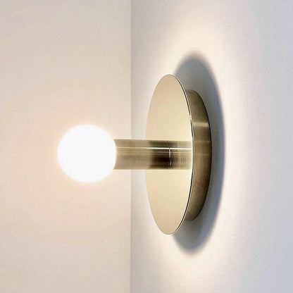 Dot Wall Lamp | Brass & Metal | Black, White, Brass Finish
