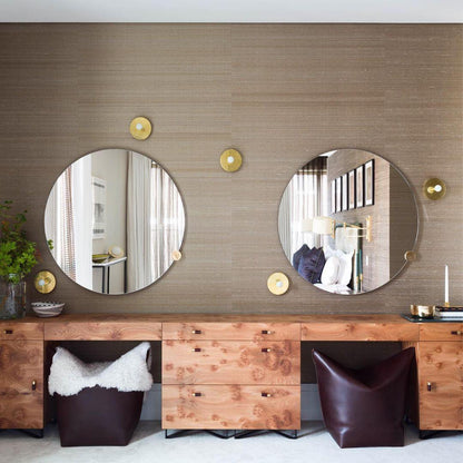 Dot Wall Lamp | Brass & Metal | Black, White, Brass Finish