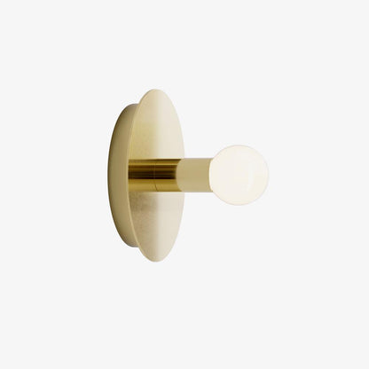 Dot Wall Lamp | Brass & Metal | Black, White, Brass Finish