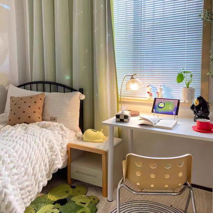 Dotty Table Lamp | Metal, Iron, Fabric, Glass | Gold, Walnut color
