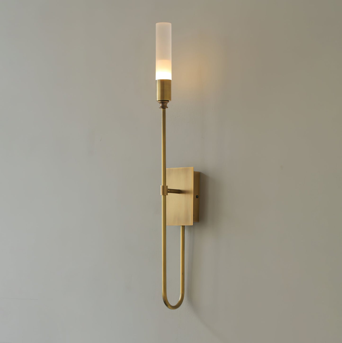 Double Arrow Wall Sconce | Metal, Acrylic | Antique Copper, Copper, Black