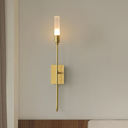 Double Arrow Wall Sconce | Metal, Acrylic | Antique Copper, Copper, Black