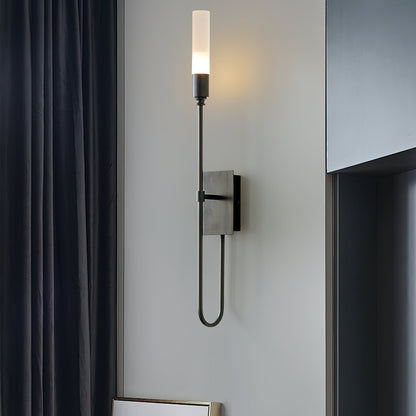 Double Arrow Wall Sconce | Metal, Acrylic | Antique Copper, Copper, Black