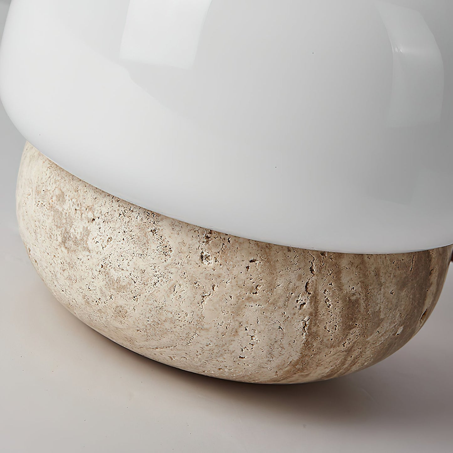 Doudou Table Lamp | Yellow Travertine | 18cm