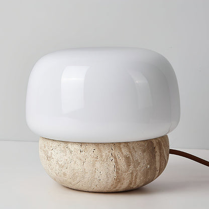 Doudou Table Lamp | Yellow Travertine | 18cm