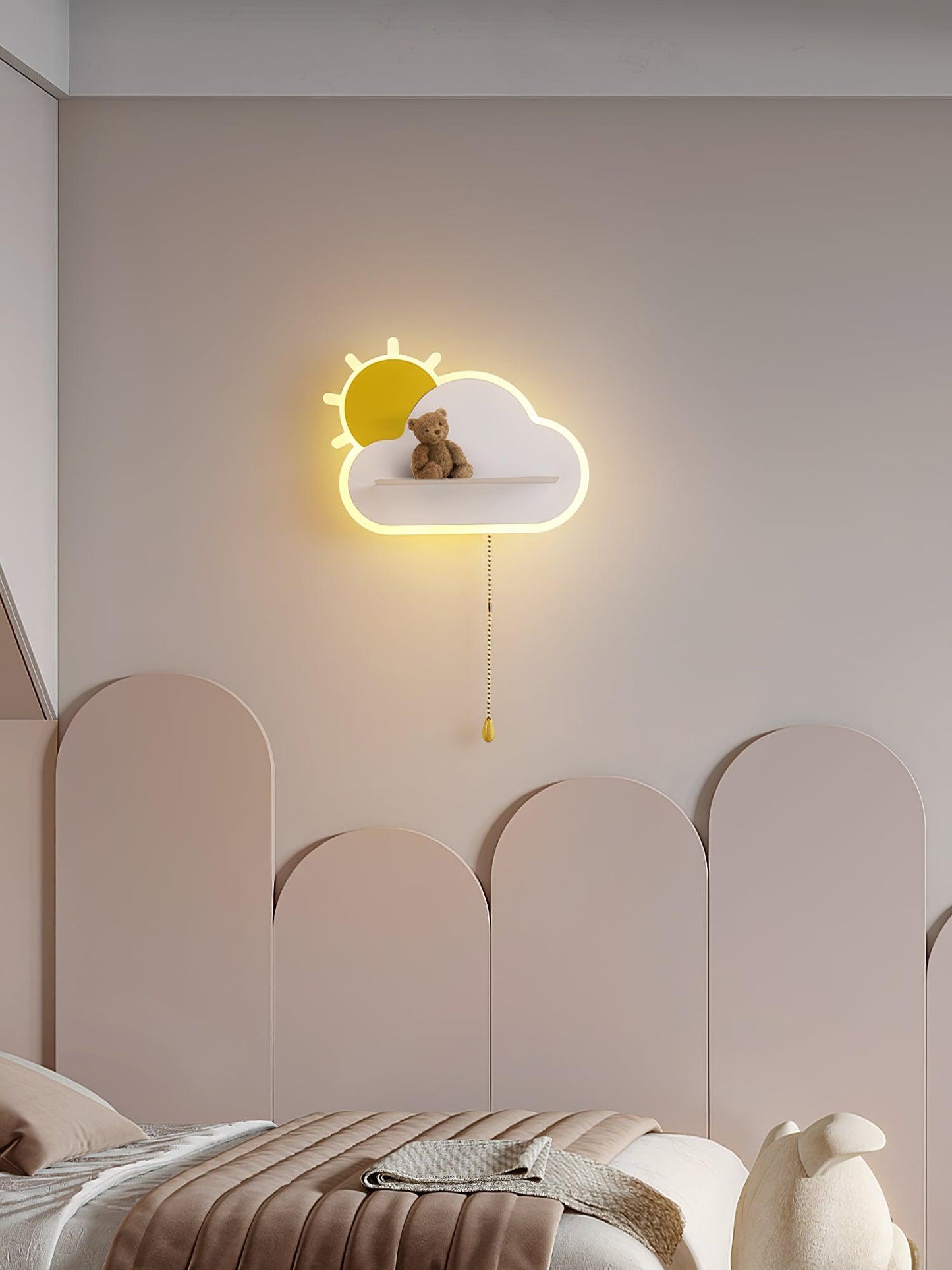 Dreamier Cloud Wall Lamp | LED | White, Pink, Blue