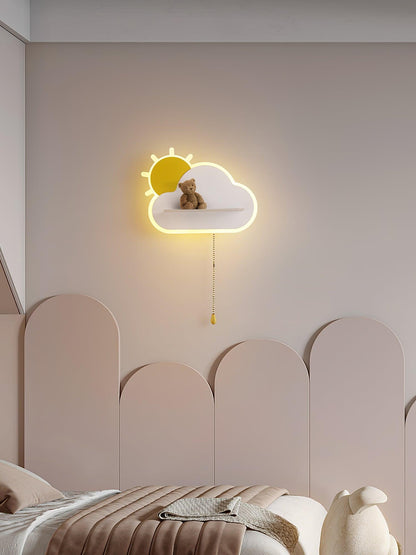 Dreamier Cloud Wall Lamp | LED | White, Pink, Blue
