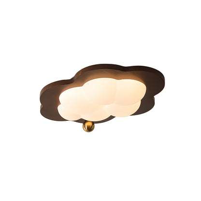 Dreamscape Ceiling Light | Walnut Wood & Acrylic | Cloud, Heart, Star Shapes