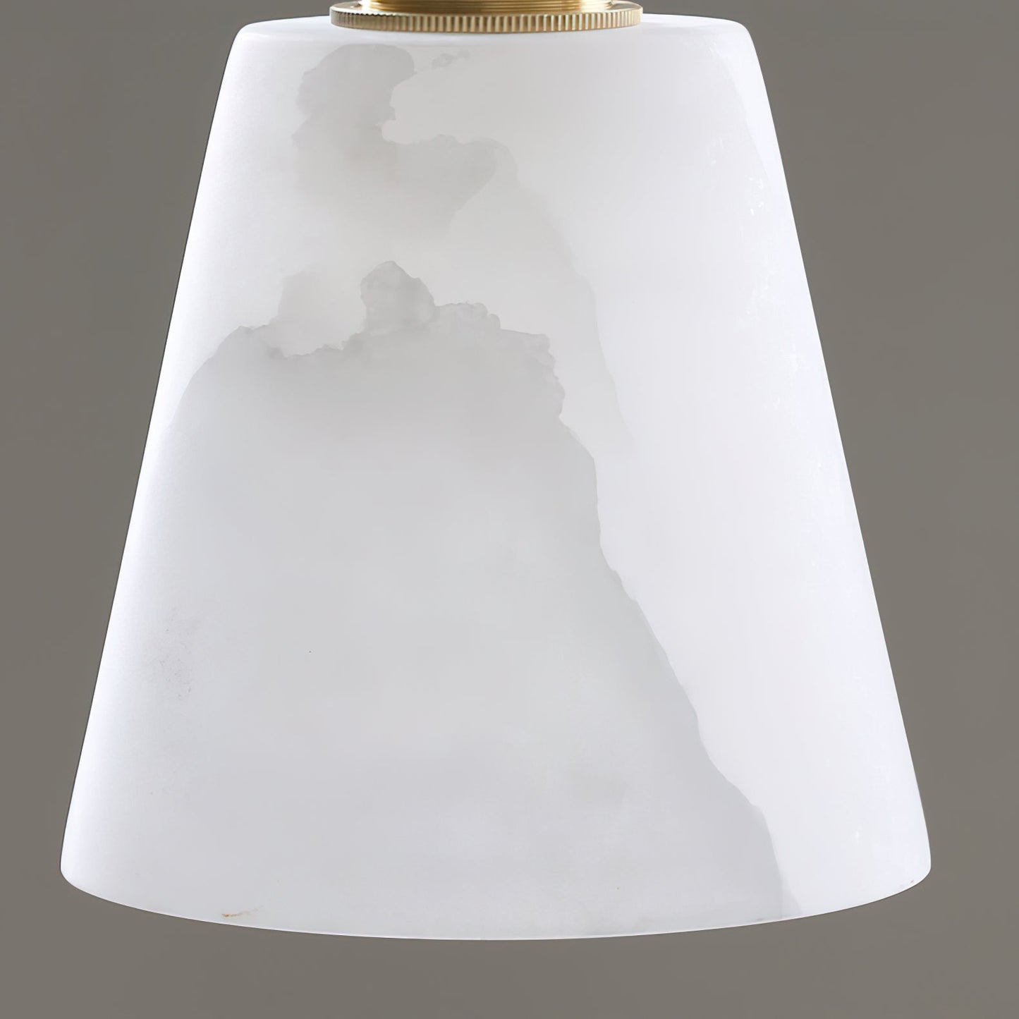 Droplet Wall Lamp | Alabaster & Metal | White, Gold or Black