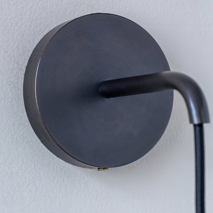 Droplet Wall Lamp | Alabaster & Metal | White, Gold or Black