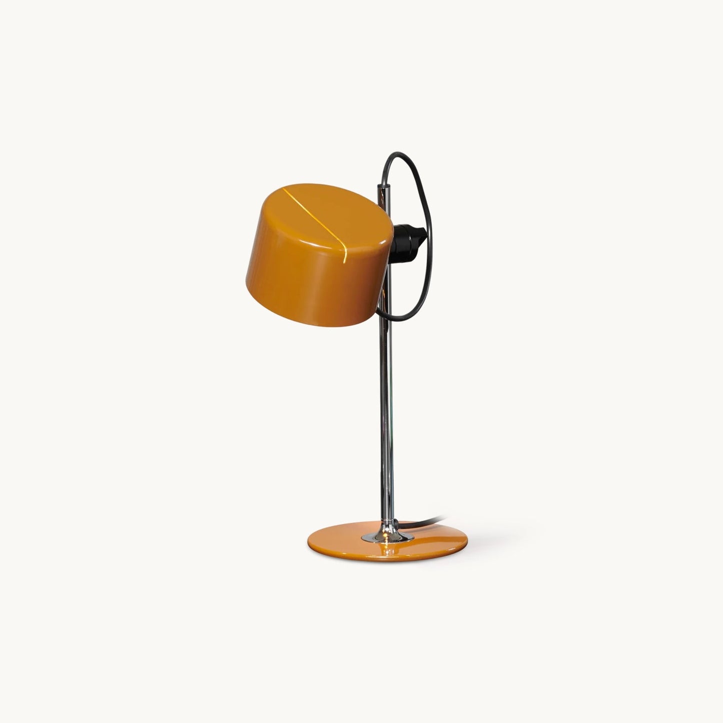 Drova Table Lamp | Chrome Adjustable Shade | Modern Design