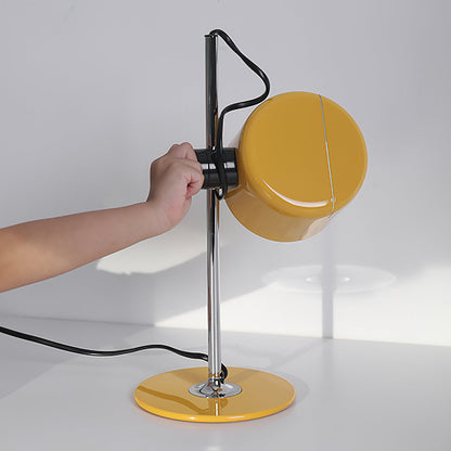 Drova Table Lamp | Chrome Adjustable Shade | Modern Design