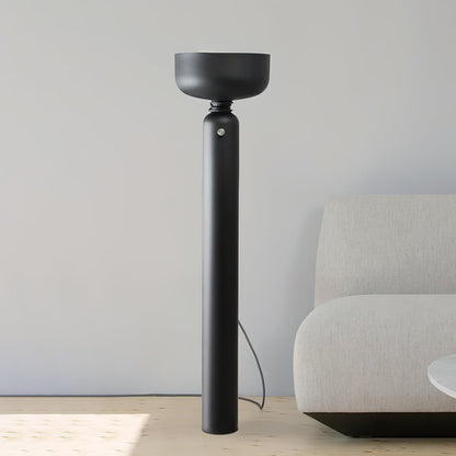 Dumbbell Floor Lamp | Forged Iron | Black & White