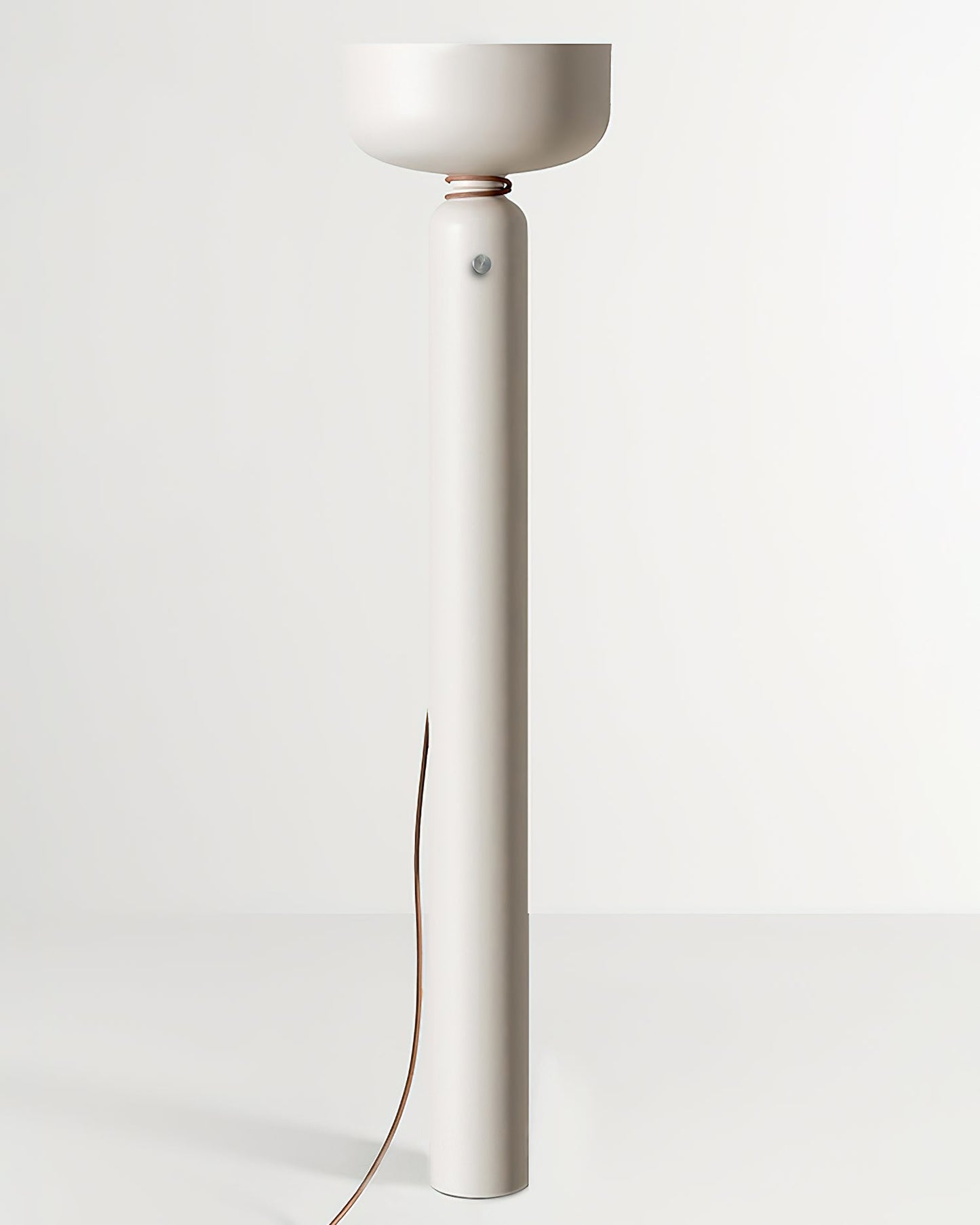 Dumbbell Floor Lamp | Forged Iron | Black & White