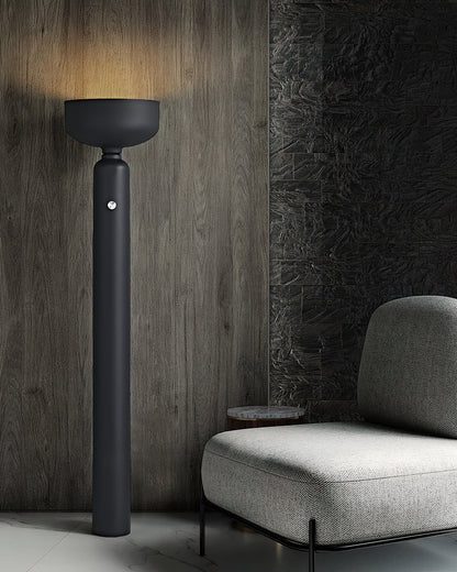 Dumbbell Floor Lamp | Forged Iron | Black & White