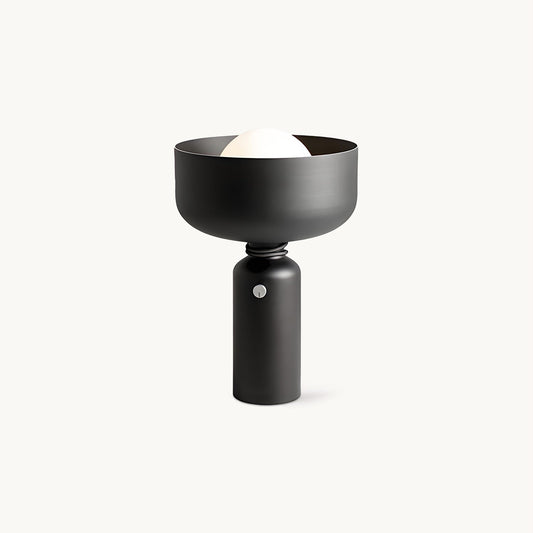 Dumbbell Table Lamp | Forged Iron | Black & White Options