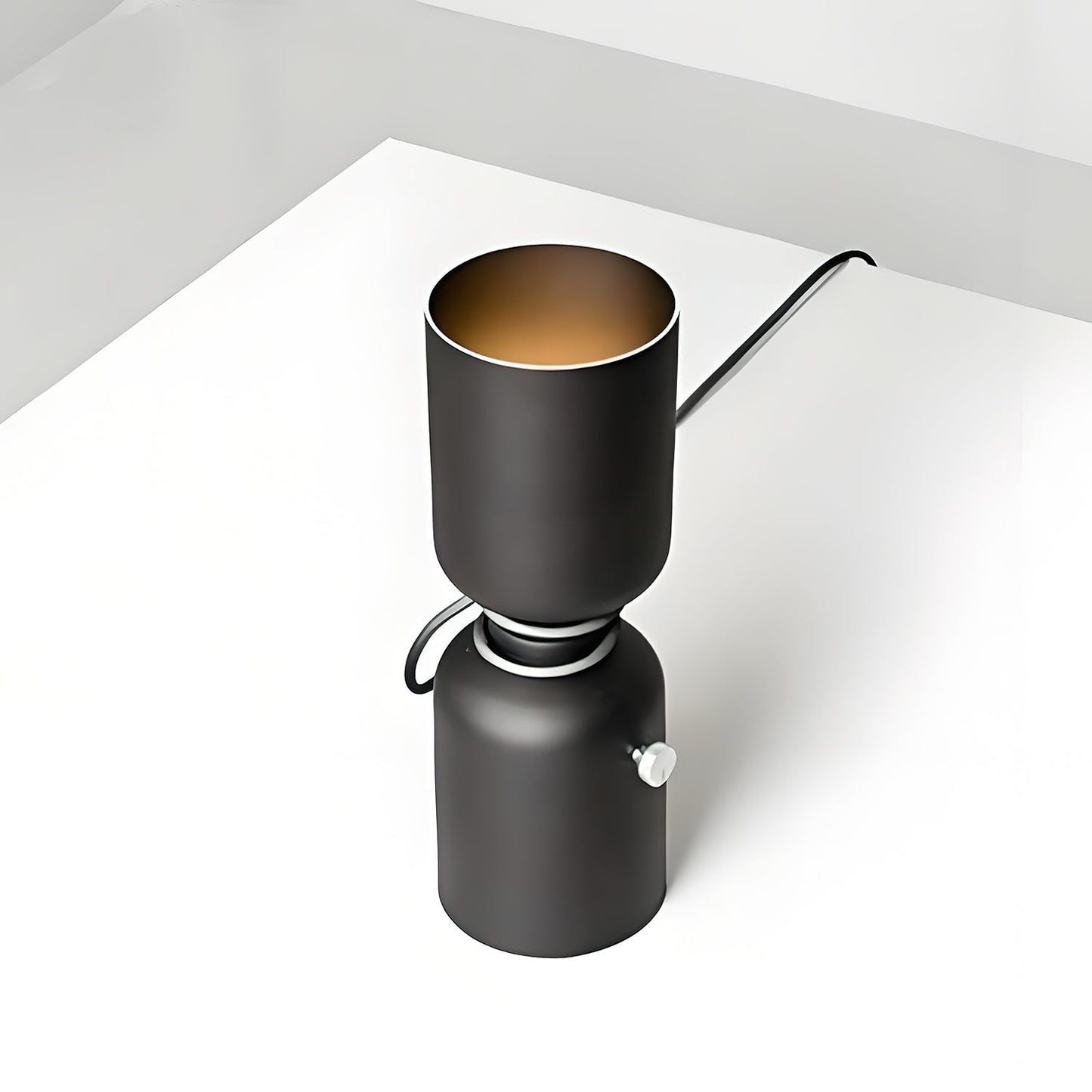 Dumbbell Table Lamp | Forged Iron | Black & White Options