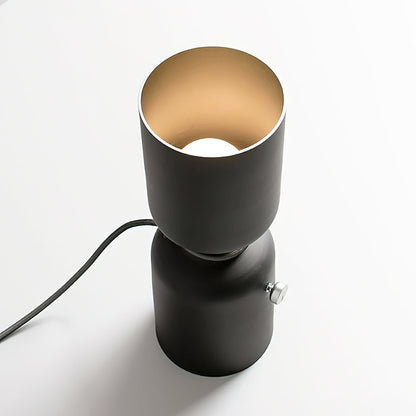 Dumbbell Table Lamp | Forged Iron | Black & White Options