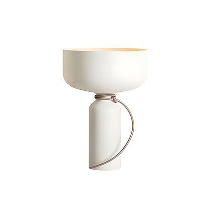 Dumbbell Table Lamp | Forged Iron | Black & White Options