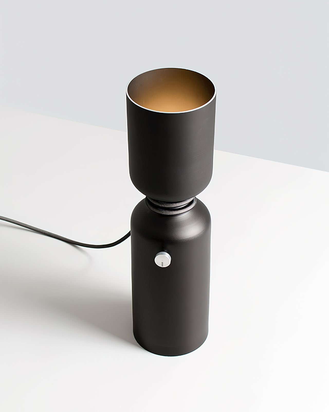 Dumbbell Table Lamp | Forged Iron | Black & White Options