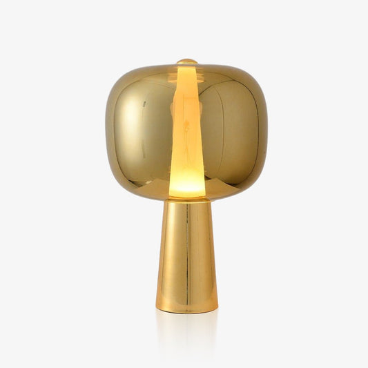 Dusk Dawn Table Lamp | Metal & Acrylic | Rose Gold