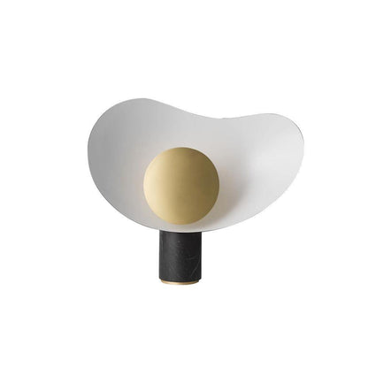Earth to Sky Table Lamp | Metal & Marble | Black