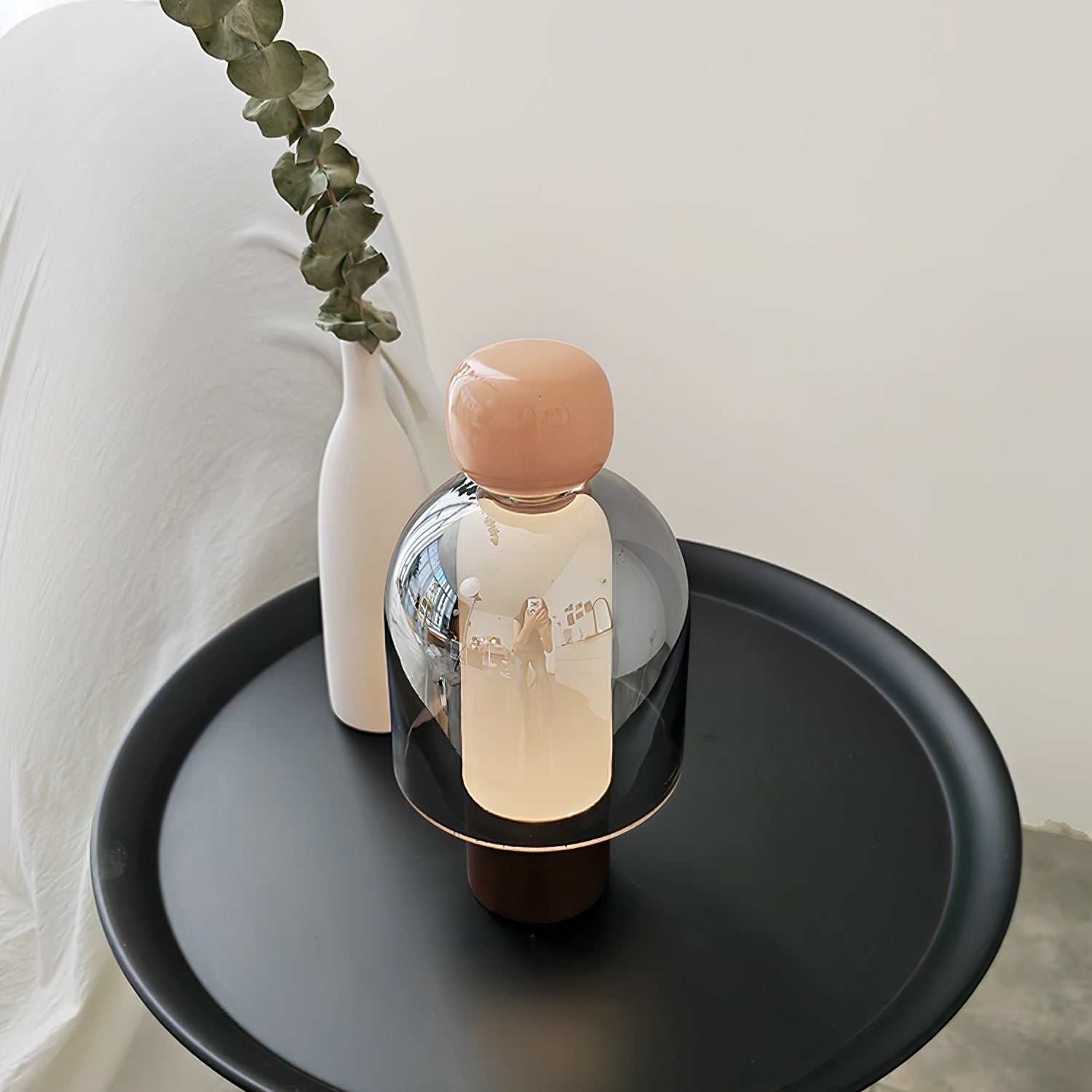 Lumina Joy Table Lamp | Metal & Glass | Blue, Pink, Green, Brown