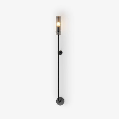 Eclat Vertica Wall Lamp | Brass & Glass | G9