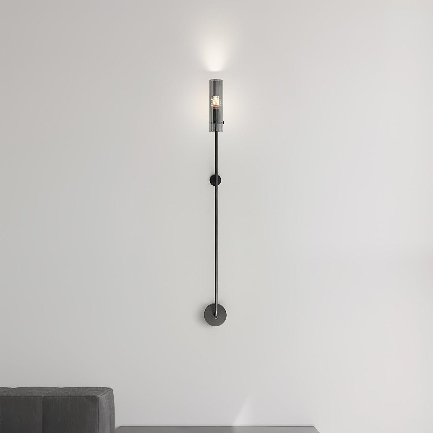 Eclat Vertica Wall Lamp | Brass & Glass | G9