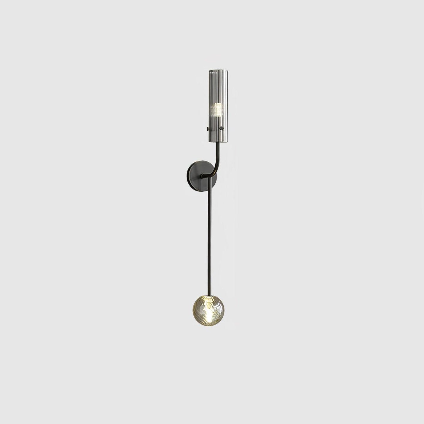 Eclat Vertica Wall Lamp | Brass & Glass | G9