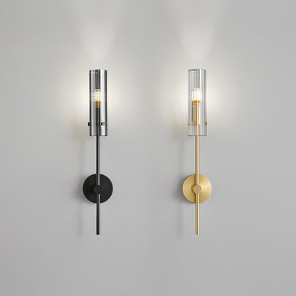 Eclat Vertica Wall Lamp | Brass & Glass | G9